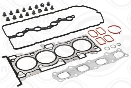 Верхний комплект прокладок, двигатель MITSUBISHI 1,8/2,0 16V 4B10/4B11/4J10/4J11 07- elring 153.550 на Митсубиси Лансер 10