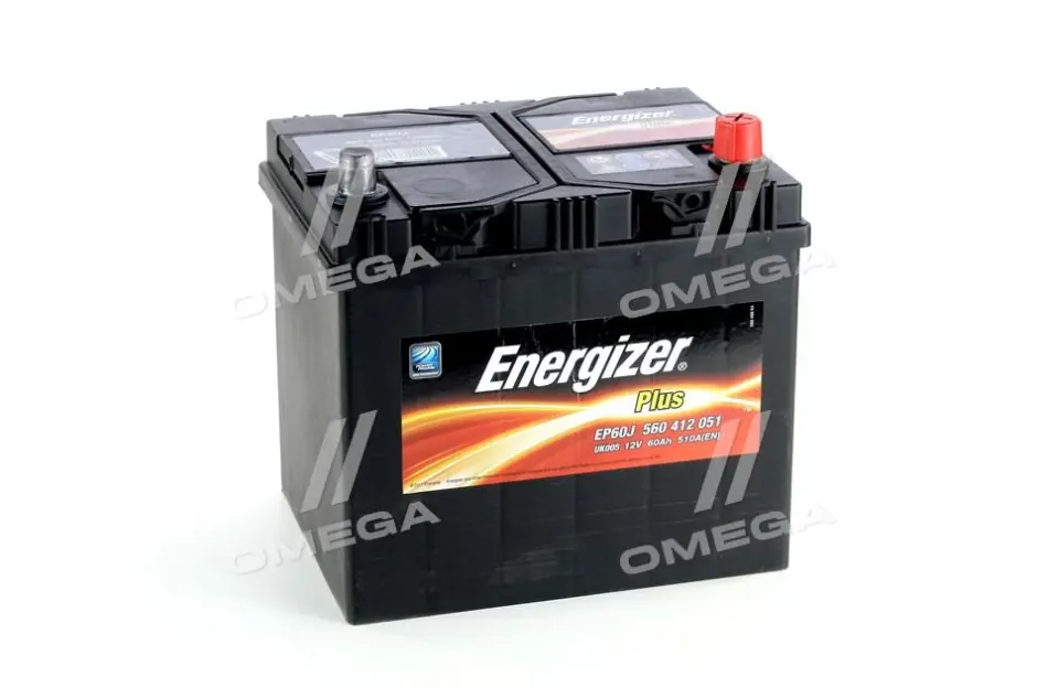 Аккумулятор 60Ah-12v Plus (232х173х225), R,EN510 energizer 560412051