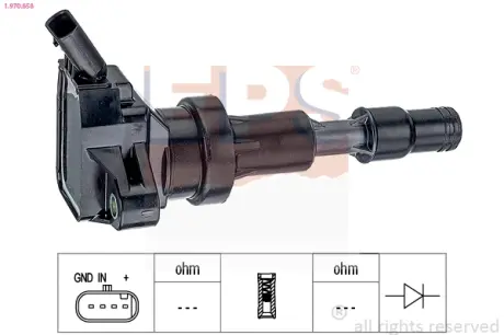 HYUNDAI Котушка запалювання i30 1.4 16-, KIA EPS 1970658