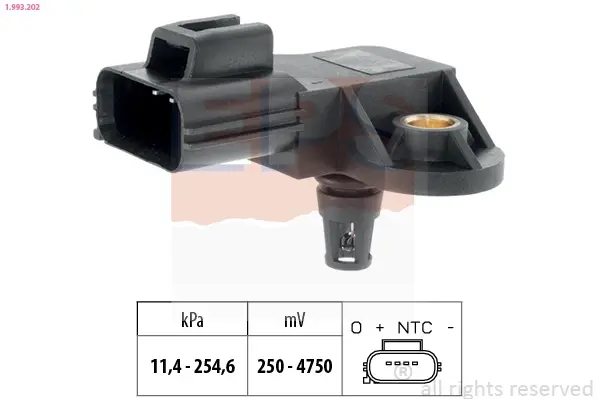 MAZDA Датчик тиску CX-7 (ER) 2.3 DISi 06-09 EPS 1993202