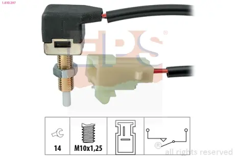 Датчик блокування запалення Hyundai Accent 10-17/Genesis Coupe 12-/I-10 13-16/I-30 12-17 EPS 1.810.297 Киа Церато 2