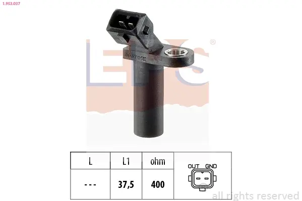 Датчик імпульсів Ford Fiesta,Focus,Mondeo,Transit 1.3i-2.4D EPS 1953037 (фото 1)