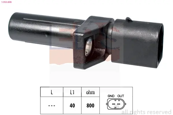 Датчик імпульсів MB M112/113 W202/Smart EPS 1.953.608 (фото 1)