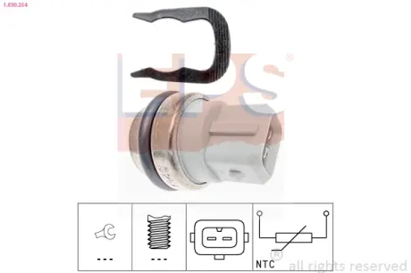 Датчик показу темп. Renault Kangoo, Laguna, Megane 1,9-2,0 9 EPS 1830254