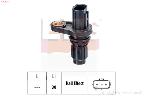 Датчик положення р/вала Toyota Auris 1.3/1.6/1.8 09-18/Avensis 1.6/1.8/2.0 08-18/Camry 2.0/2.5 11- EPS 1.953.713