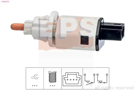 Датчик стоп-сигналу Renault Megane/Fluence/Grand Scenic/Scenic EPS 1810275 Рено Сценик 3