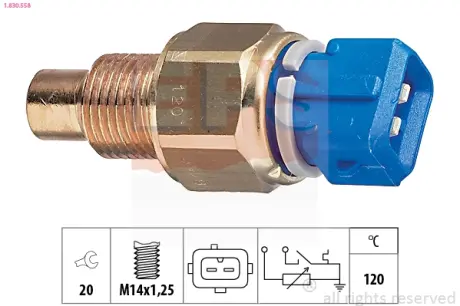 Датчик температуры, 1.9D 120C /Scudo/Ducato EPS 1830558