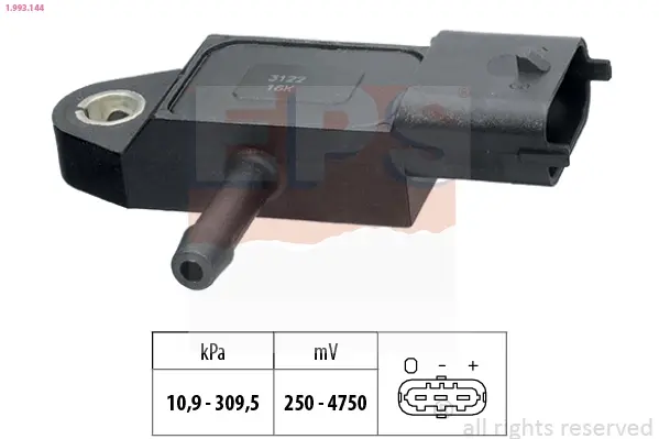 Датчик тиску Ford C-max/Focus II/Mondeo IV 1.8 TDCi 100-125KM 05- EPS 1993144 (фото 1)