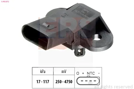 Датчик вакуума VAG 1.0-2.0 FSI 11.95- EPS 1993072