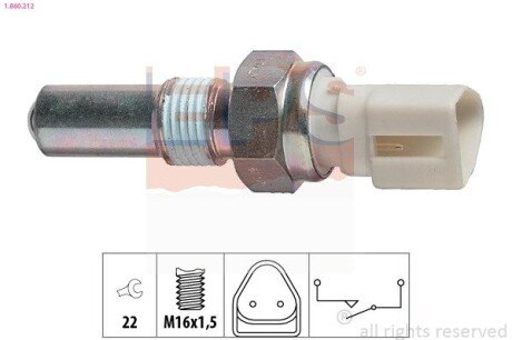 Датчик заднього ходу Ford Escort 93-00 eps 1.860.212