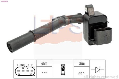 DB котушка DB A176, C205 CLA 160/180/200 eps 1.970.625 на Мерседес B-Class w242/w246