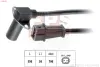 FIAT Датчик оборотов двигателя TIPO 2.0 90- EPS 1.953.002