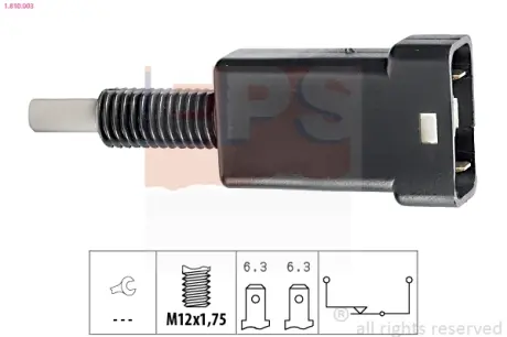 FORD Выключатель сигн. СТОП ESCORT EPS 1810003 Форд Эскорт