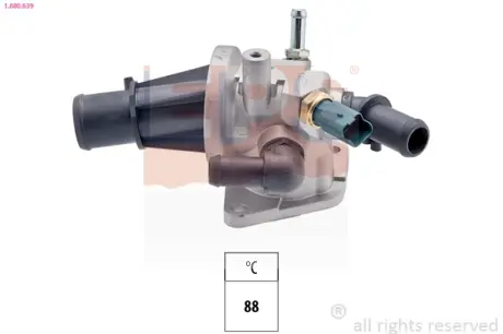OPEL Термостат (Made in Italy!) с корпусом Combo/Meriva 1.3CDTI 03- EPS 1880639