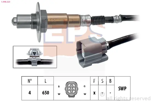 SUBARU Лямбда-зонд Impreza 08- EPS 1998223 (фото 1)