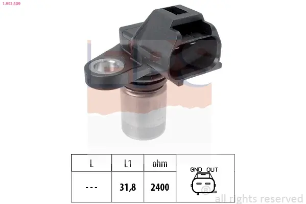 TOYOTA Датчик оборотов двигателя Land Cruiser 3,0D 00- EPS 1953509