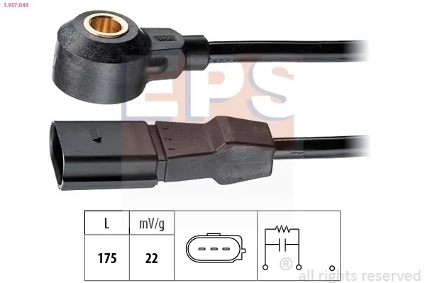 VW Датчик детонации Golf,Polo,Skoda Octavia,Seat,Audi EPS 1957044