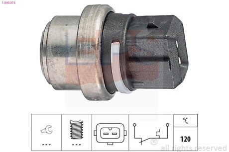 VW Датчик температуры воды Golf,Passat,Skoda,Audi,LT28-46 eps 1840074 на Фольксваген Жук (beetle)