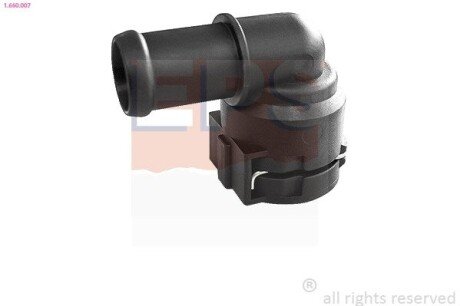 VW Фланець охолоджувальної рідини CADDY ALLTRACK 1.0 15-, CADDY III Мінівен 1.2-2.0 10-, AUDI A3 Sportback (8PA) 2.0 TDI quattro 06-13, SKODA SUPERB II 1.6-2.0 08- eps 1660007 на Фольксваген Крафтер 2