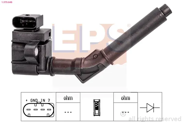 Котушка запалювання MB A (W177) 18-/B (W247) 19- /Renault Scenic 1.3Tce 18- EPS 1970648