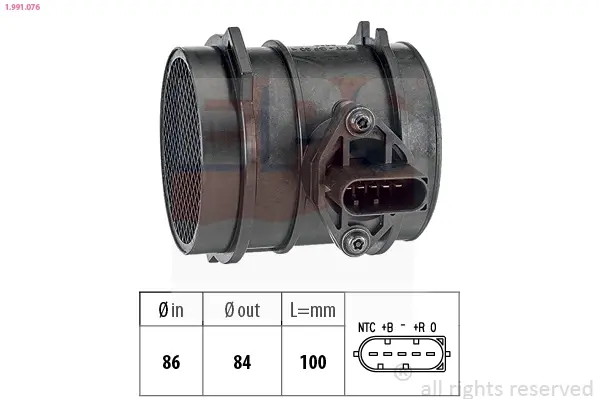 Расходомiр повiтря DB M113 W210/211/251/220 EPS 1991076 (фото 1)