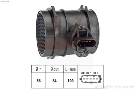 Расходомiр повiтря DB M113 W210/211/251/220 EPS 1991076