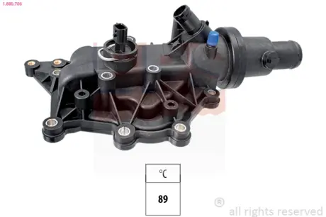 Термостат 89°C Renault Clio/Fluence/Laguna/Megane/Modus/Scenic 03- EPS 1880706