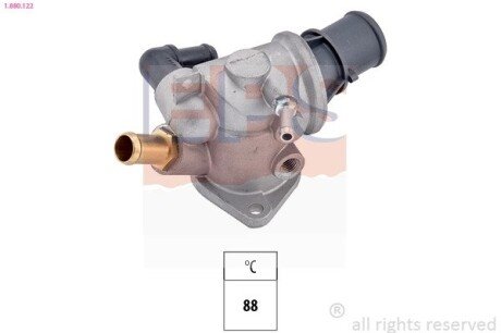 Термостат ALFA 145/146 (930) 1.6 i.e. 16V T.S., 1.8 i.e. 16V, 2.0 16V eps 1.880.122 на Фиат Стило