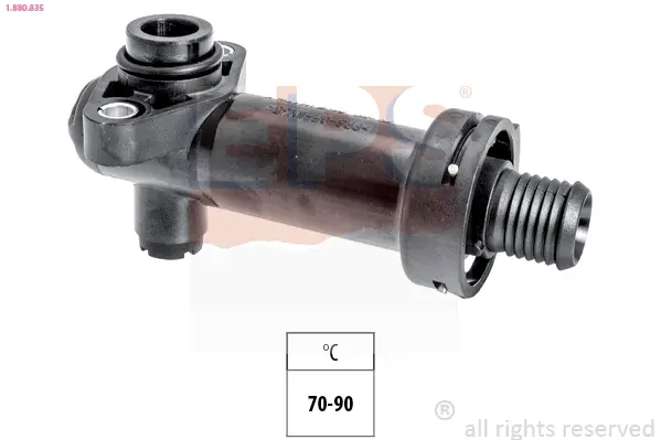 Термостат для системи AGR/EGR BMW 1.8, 2.0, 2.5, 3.0, 3.5 diesel E87, E46, E90, E91, E92, E93, E60, E61, E63, E64, E65, E66, X3, X5, X6 EPS 1880835
