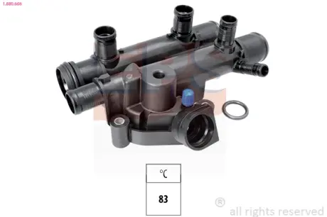 Термостат Opel Movano/Reno/Nissan 2.2-2.5DCI EPS 1880666 Рено Трафик 2