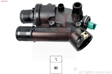 Термостат Peugeot 2.2HDI 170/205KM 407/508 EPS 1880747 Пежо 4007