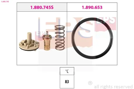 Термостат VAG 1.4/1.6 TFSI 2007- EPS 1880745