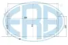 Радіатор кондиціонера era 667205