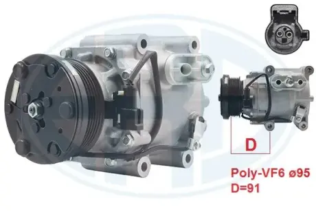 Компресор кондиціонера Era 670002