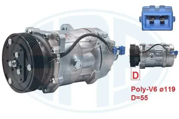 Компресор кондиціонера era 670005