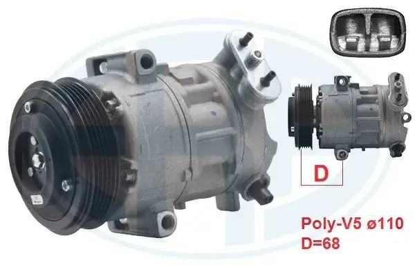 Компресор кондиціонера era 670018