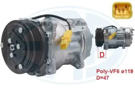 Компресор кондиціонера Era 670031