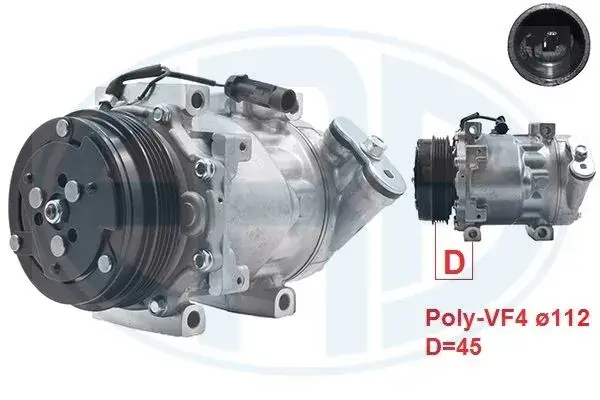 Компресор кондиціонера era 670033