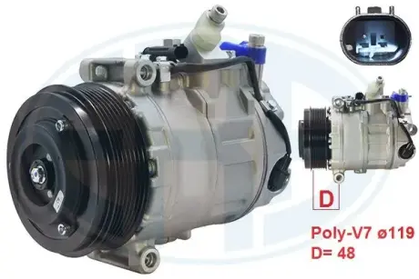 Компресор кондиціонера era 670063