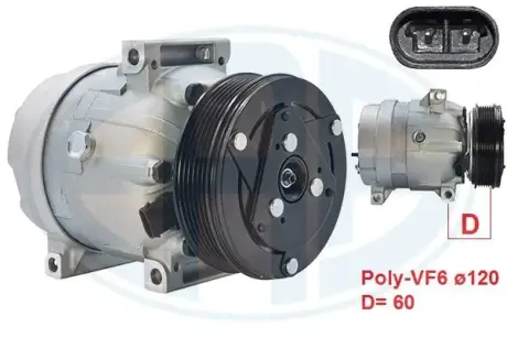 Компресор кондиціонера era 670068