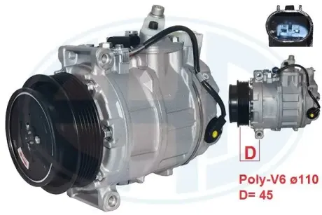 Компресор кондиціонера era 670077