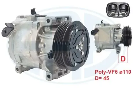 Компресор кондиціонера Era 670094