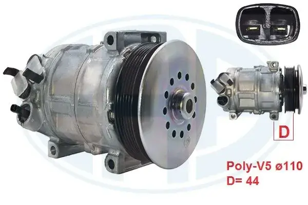 Компресор кондиціонера era 670099