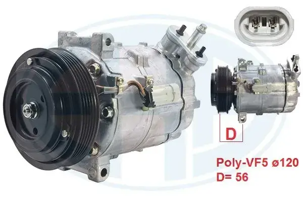 Компресор кондиціонера era 670105