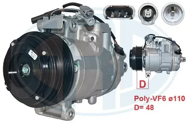 Компресор кондиціонера era 670127