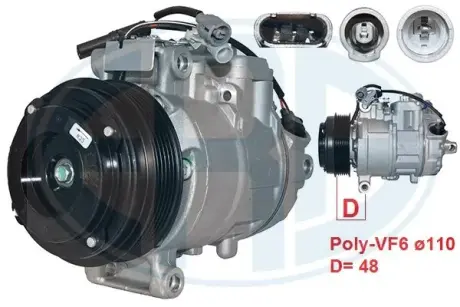Компресор кондиціонера era 670127