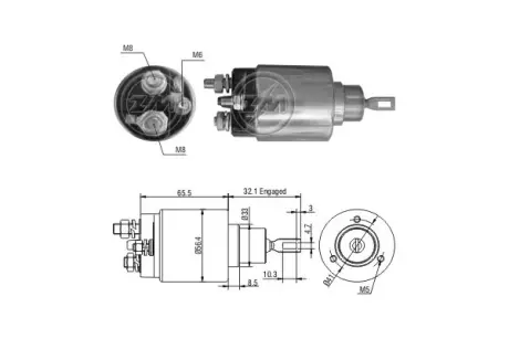 Втягуюче реле Era ZM977