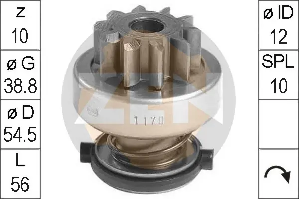 Бендикс стартера era ZN1170