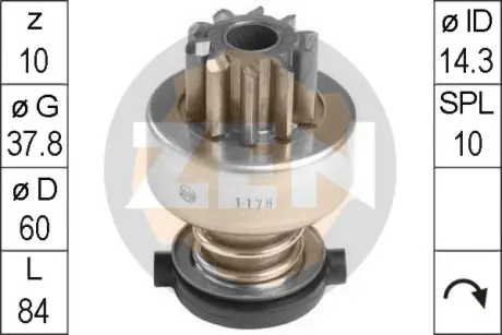 Бендикс стартера era ZN1178