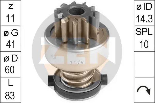Бендикс стартера era ZN1179